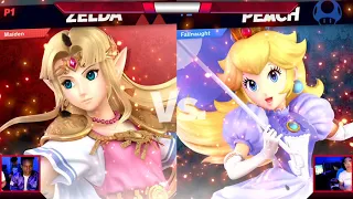 VS Weekly 2/13/20 - Winners Finals - eU | Samsora (Zelda) vs MuteAce (Peach) - SSBU