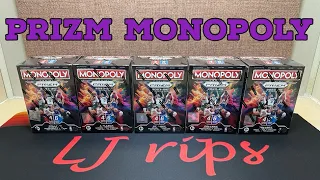 2023-24 NBA Prizm Monopoly Booster Boxes! Lot of Wemby's! Awesome rookie hit!