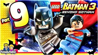 LEGO BATMAN 3 - Walkthrough Part 9 Lantern Menace Freeze!
