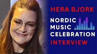 HERA BJORK interview at the Nordic Music Celebration | Eurovision 2024