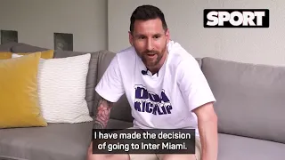 Messi reveals why he chose Inter Miami over Barcelona