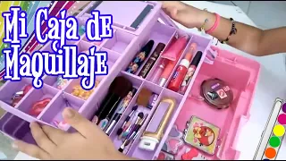 MI PRIMER CAJA PARA MAQUILLAJE, MIS INICIOS EN MAKEUP! Majo Fashion