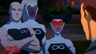 Team Infinitor Threatens Minister Scene | Young Justice 4x23 Brion Save The Meta Human Scene