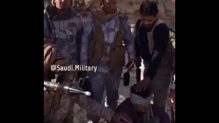 آسير الحوثي بيد الجيش السعودي