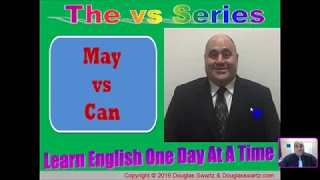 May vs Can With DouglasESL