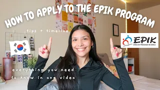 How to Apply to the EPIK Program | Online Application, Lesson Plan, Interview Process, Visa Process