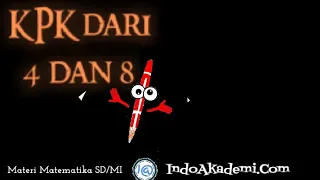 Tentukan Hasil KPK dari 4 dan 8 Menggunakan Pohon Faktor - Faktorisasi Prima - Kelas 4, 5 dan 6 SD