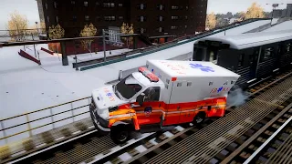 GTA 4 WINTER CRASH TEST OF REAL CARS  WINTER MOOD (WINTER CRASH TEST #32)