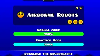 Geometry Dash Meltdown - “Airborne Robots” 100% Complete [All Coins]