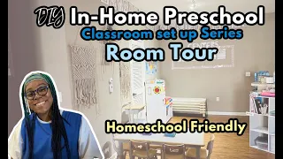 Start your own preschool | in home daycare room tour |Homeschool room tour