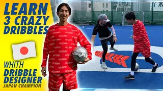 LEARN 3 FOOTBALL DRIBBLING SKILLS FROM DRIBBLE DESIGNER 🇯🇵// SEAN GARNIER FRIDAY TUTORIAL