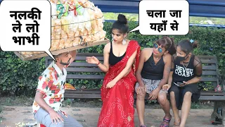 पापड़ी वाला Prank On Bhabhi Or Sali@LuchchaVeer