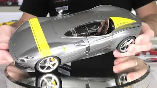 1/18 Ferrari Monza SP1 by Bburago Models - Full Review