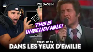 First Time Reaction Joe Dassin Dans les yeux d'emilie (OMG CRAZY!!) | Dereck Reacts