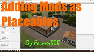 How to Add Mods to your map as a Placeable. All you need to know!