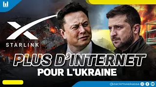 ELON MUSK COUPE INTERNET EN UKRAINE | Geopolitique Ep #698