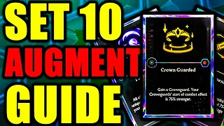 Guide to EVERY AUGMENT in Set 10 - Challenger TFT Guide