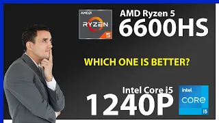 AMD Ryzen 5 6600HS vs INTEL Core i5 1240P Technical Comparison
