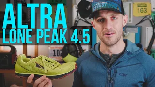 Altra Lone Peak 4.5 Review - My Favorite Trail Running Shoes!