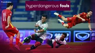 Vietnam vs Indonesia: Indonesia's disgusting plays, brutal fouls and taekwondo
