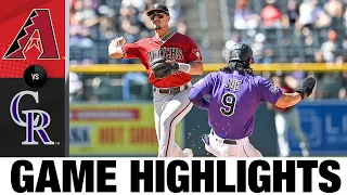 D-backs vs. Rockies Game Highlights (8/22/21) | MLB Highlights