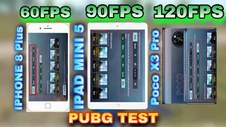 Poco X3 Pro vs iPhone 8plus vs IPad Mini 5 Pubg Test | You Will Defienetly Shoked When U Watch This