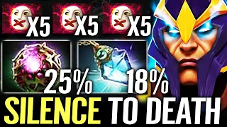 🔥 -36% CD Silencer GOD Support — Octarine Core + Prism 6SEC CD 500 Radius Mute Forever Dota 2 Pro