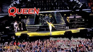 Queen - Stockholm, Sweden (07.06.1986) [Source #1]