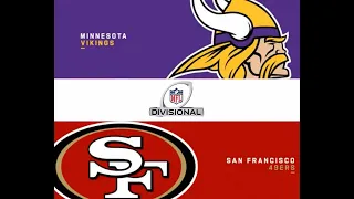 SAN FRANCISCO 49ERS vs MINNESOTA VIKINGS FULL GAME DIVISIONAL ROUND