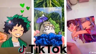 Anime Glass Painting TikTok Compilation