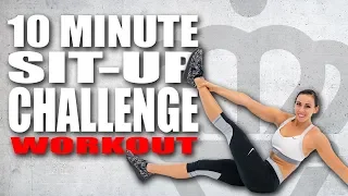 10 Minute Sit-Up Challenge Workout Sydney Cummings