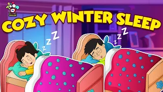 Cozy Winter Sleep | Winter Day's | English Moral Stories | English Animated | English Cartoon