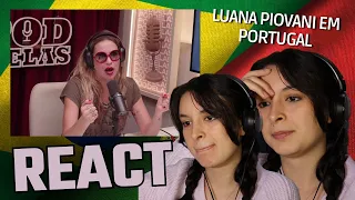 VIDA de LUANA PIOVANI em PORTUGAL || PORTUGUESA REAGINDO