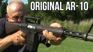 Prototype full auto AR-10 from 1957! (Unicorn Guns with Jerry Miculek)