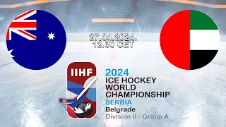 IIHF World Championship D2A / Australia - UAE