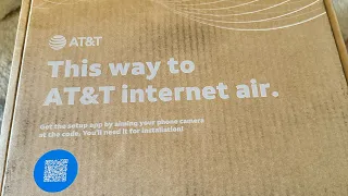 AT&T Internet Air Fixed Wireless unboxing testing #fixedwireless #att5g #lasvegas