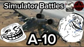 I PLAYED SIMULATOR BATTLES for the FIRST TIME in WarThunder...