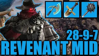 The Scariest Fed Hero in The Game, Revenant Midlane - Predecessor Gameplay