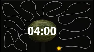 4 Minute Timer BOMB 💣 Huge Watermelon Explosion 💥🍉