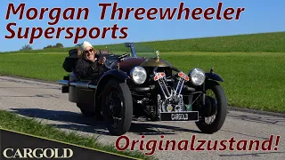 Morgan Threewheeler Supersports, 1934, im Originalzustand! Kleines Auto - Riesenspaß!