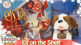 Elf on the Shelf Elf Pets Dog, A Saint Bernard Tradition