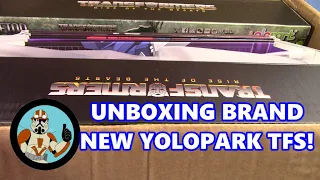 Unboxing BRAND NEW Yolopark Transformers products! Rise of the Beasts AMK Wave 2, AMK Mini G1!