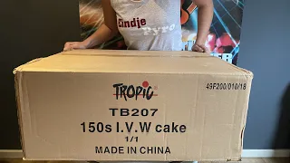 TB207 Professional Cake : Tropic : 150 Shots : I.V.W. Shape : 30 mm : 23 kg