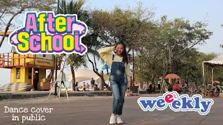 After School  - Weeekly | DANCE COVER IN PUBLIC | INDONESIA | Govitty Nell