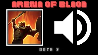 Mars Arena Of Blood Ultimate Sound Effect [Dota 2]