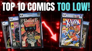 Top 10 Comics That Dropped TOO LOW! // Unjustified Prices for Dope Books!
