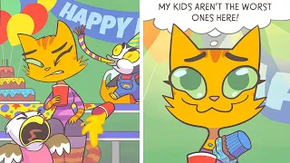 NEW Funny Cat Family Comic Dub | Litterbox Comics #70 | LOL Comics Dub