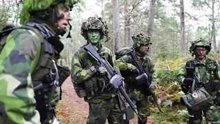 Swedish Home Guard Trains with U.S. Army Green Berets