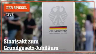 Livestream: 75 Jahre Grundgesetz – Steinmeier spricht in Berlin | DER SPIEGEL