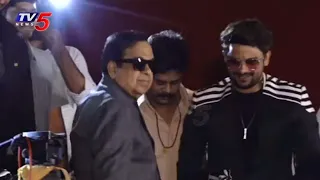 Brahmanandam Entry at Unstoppable Unlimited Fun Trailer Launch | VJ Sunny | TV5 Tollywood